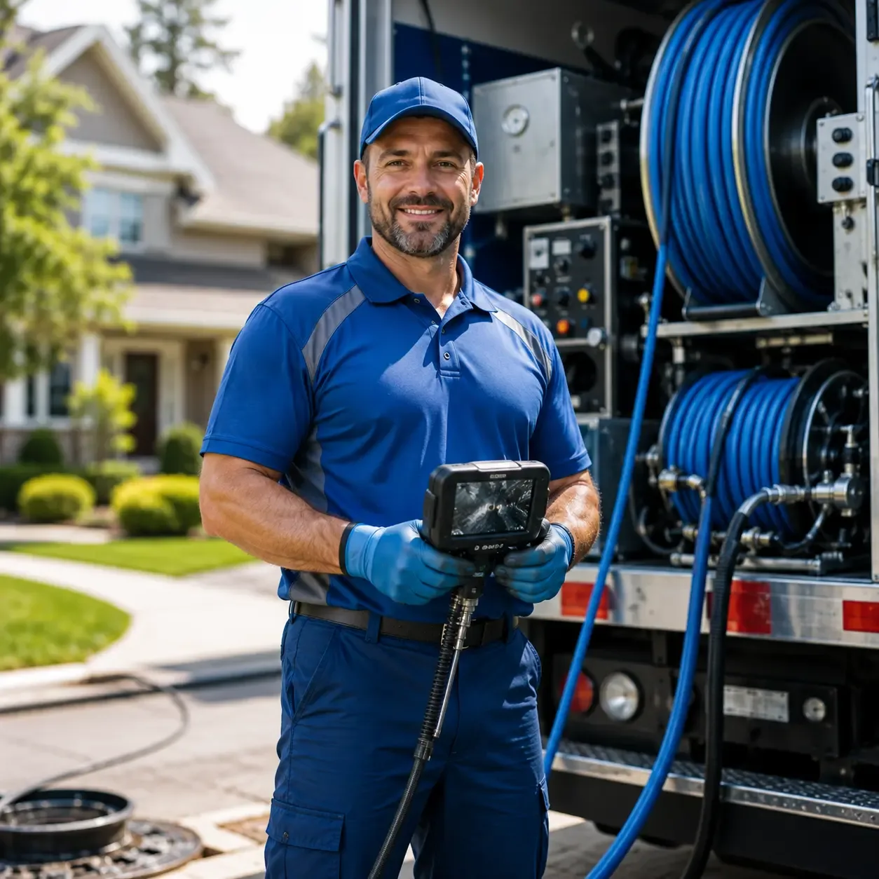Local outdoor drain cleaning specialists in Gulliver, MI